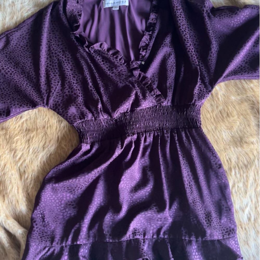 Emma & Michele Ruffled Dress in size M - Picture 4 of 4